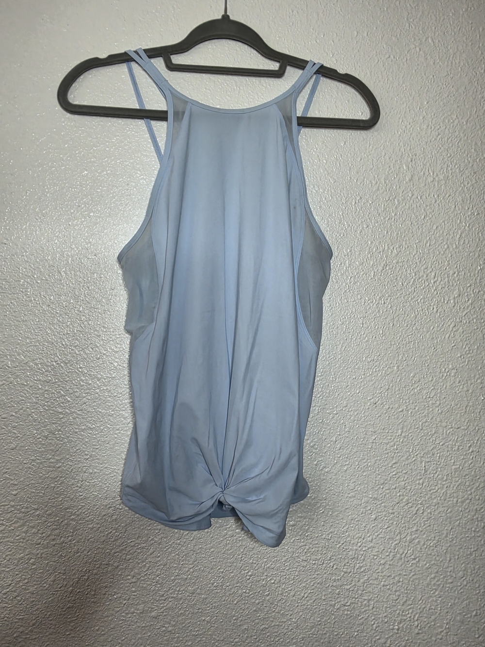 lululemon athletica Pale Blue Twist-Front Tank